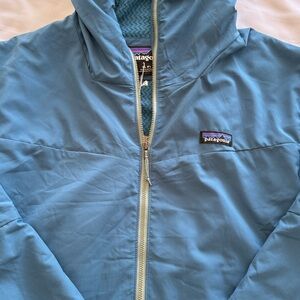 Patagonia Blue Zip-Up. Men’s Nano-Air Light Hybrid Hoody